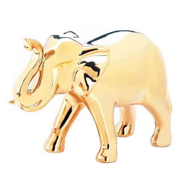 Other - LARGE GOLDEN ELEPHANT FIGURE